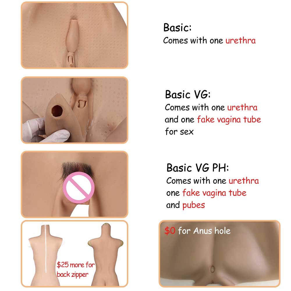 E cup silicone boobs jumpsuit meme one piece seamless bodysuit for crossdresser drag queen bosom form false pussy without zipper
