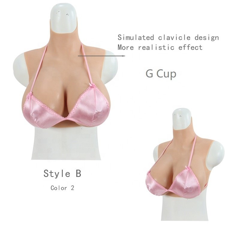 Silicone Breast Forms G Cup Breastplate Realistic Huge Boobs for Shemale Crossdresser Drag Queen