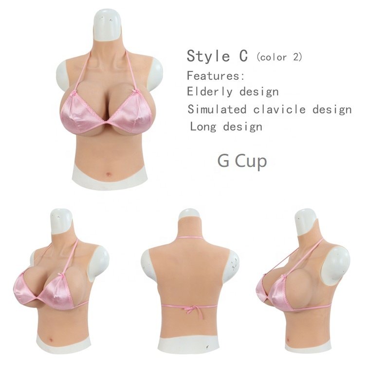 Silicone Breast Forms G Cup Breastplate Realistic Huge Boobs for Shemale Crossdresser Drag Queen