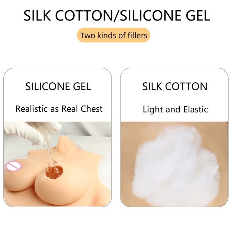 Silicone Breast G Cup Silicone Filled Breast Forms Artifical Big Boobs for Shemale Crossdresser Drag Queen Trangender
