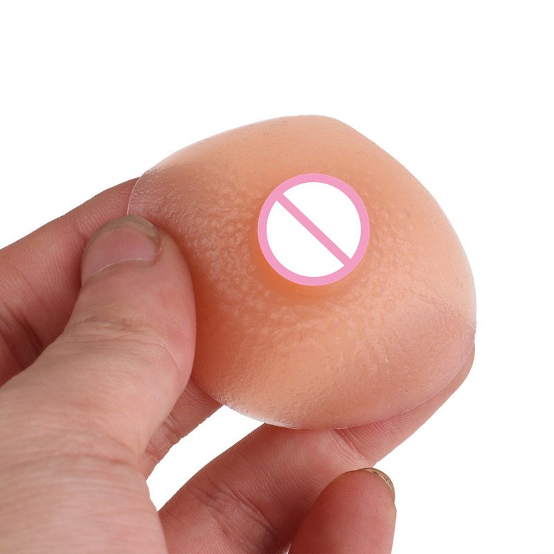 1 Pair Self-suction Washable Reusable Silicone Nipples For Breast Form Crossdresser Shemale Female Impersonator Cosplay