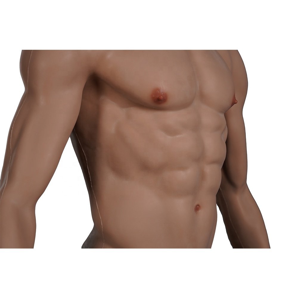 Silicone Realistic Muscles Vest Suit Full Body Type Artificial Muscle Enhancer Disguise Party Cosplayer Comfortable muscle suit