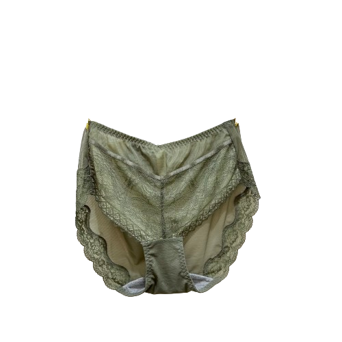Newest Fashion Woman French Bra And Panty Sets Ladies Sexy Green Bra