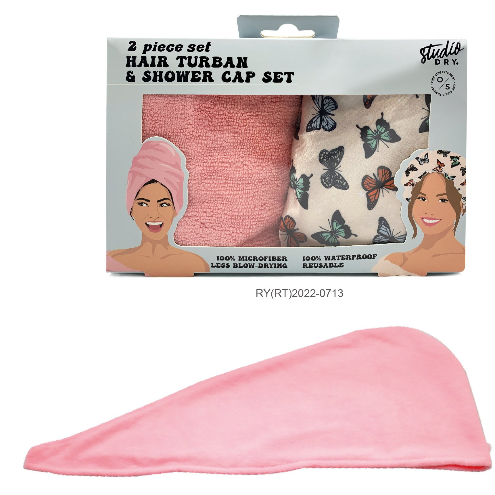 Factory Price Microfiber Dry Hair Hat Hair Wrap Towels With OEM/ODM Services