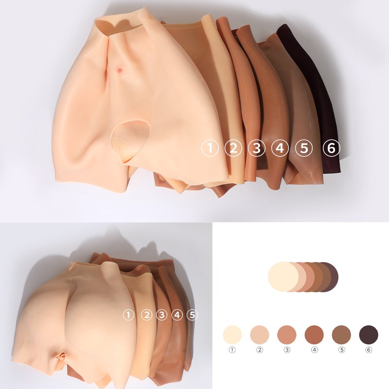 Silicone Butt Artificial Open Crotch Hip Lifter Buttock Silicone Hips And Butt Lifter Bum Lift Shaper Silicone Buttocks