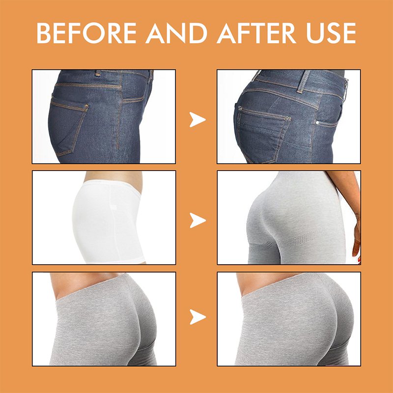 Cream Logo Shea Butter Hip Lift Butt Enhancement Cream Buttocks Firming Massage Sexy Big Breast Beauty Breast Enhancer Cream