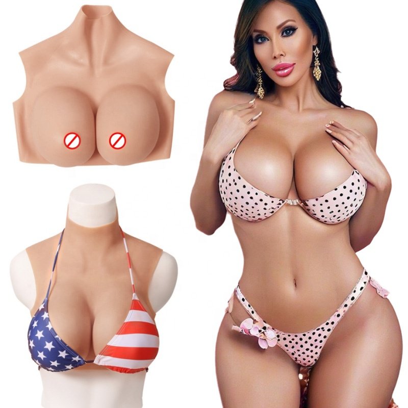 Silicone breast forms Natural breast Silicone Cross Dressers artificial breast fake boobs crossdresser Underwear Accessories