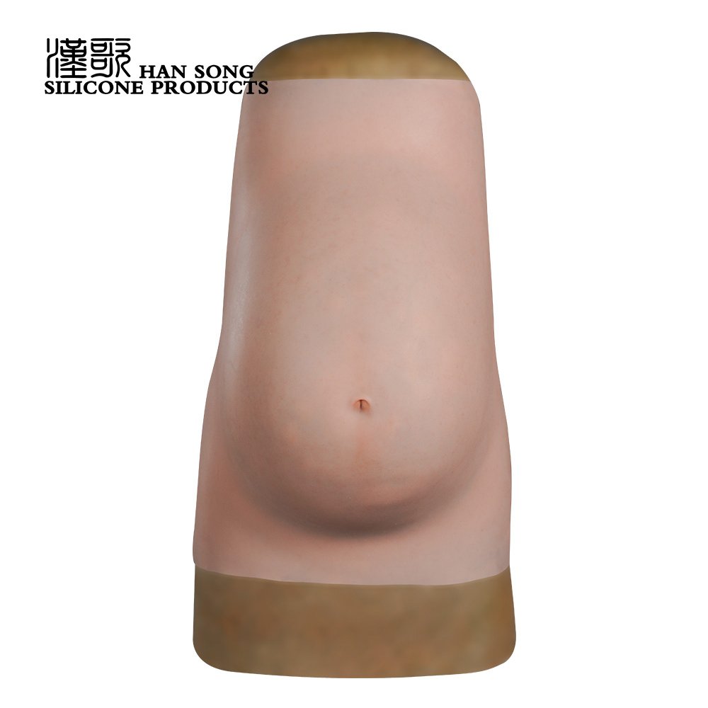 8th Realistic Boobs Breast Forms Transgender Silicone Sex Bra Realistic Make Up Silicone Pregnant Belly