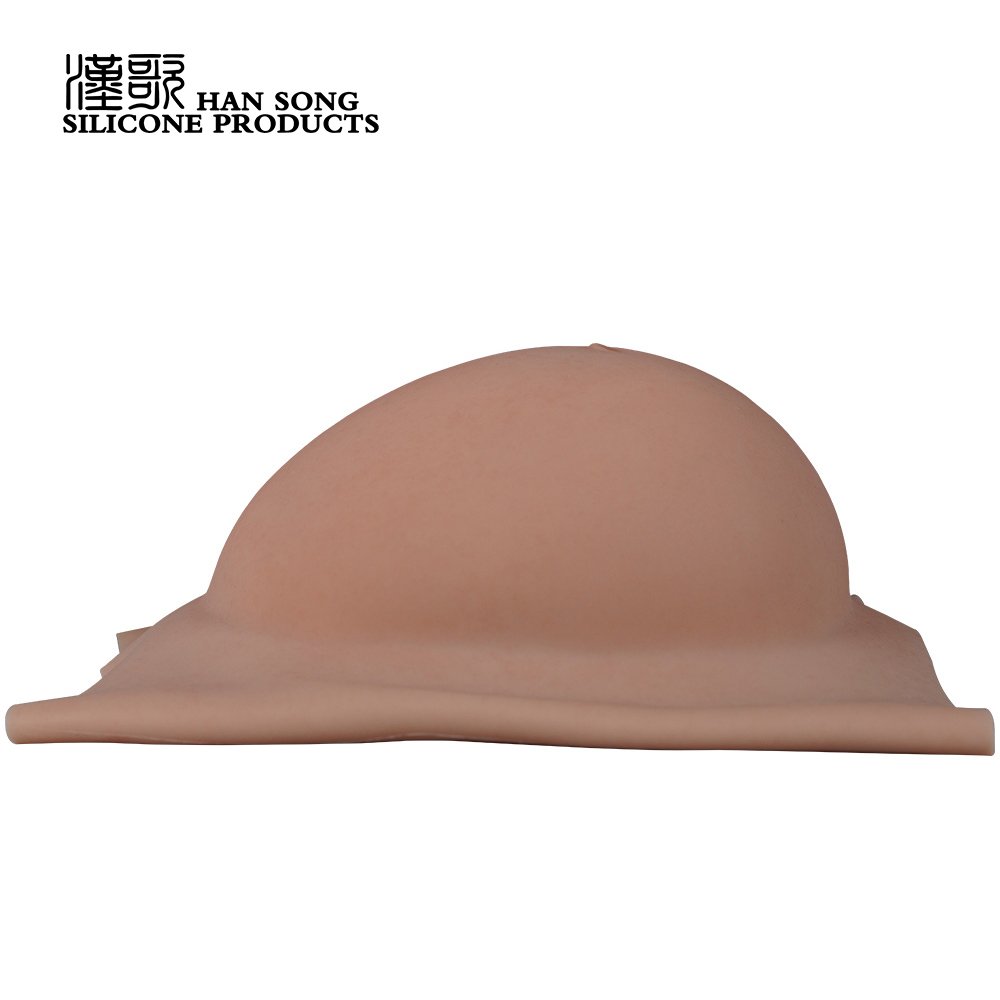 8th Realistic Boobs Breast Forms Transgender Silicone Sex Bra Realistic Make Up Silicone Pregnant Belly