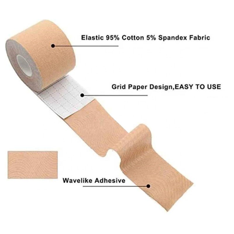 Lift Push Up Boob Tape Breast Lift Tape Adhesive Bra Chest Paste Invisible Boob Tape Nipple Cover Breast Bra