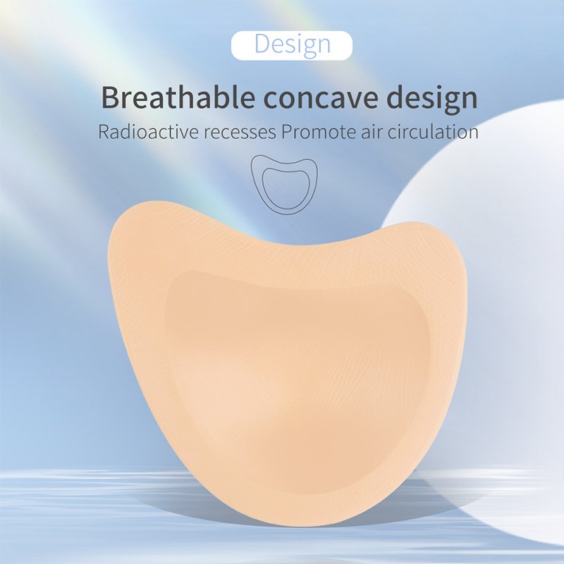 QLV Light Weight Mastectomy Breast Form Shape Silicone Boob for Breast Cancer Women 145-380g/pc