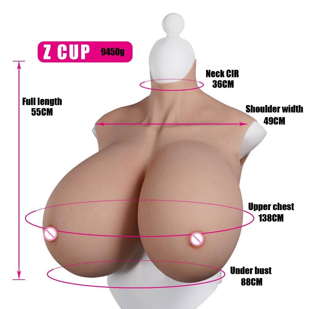 CD Big Tits Cosplay 11 Kg Super Silicone Boobs For Man To Woman Trans Z Cup
