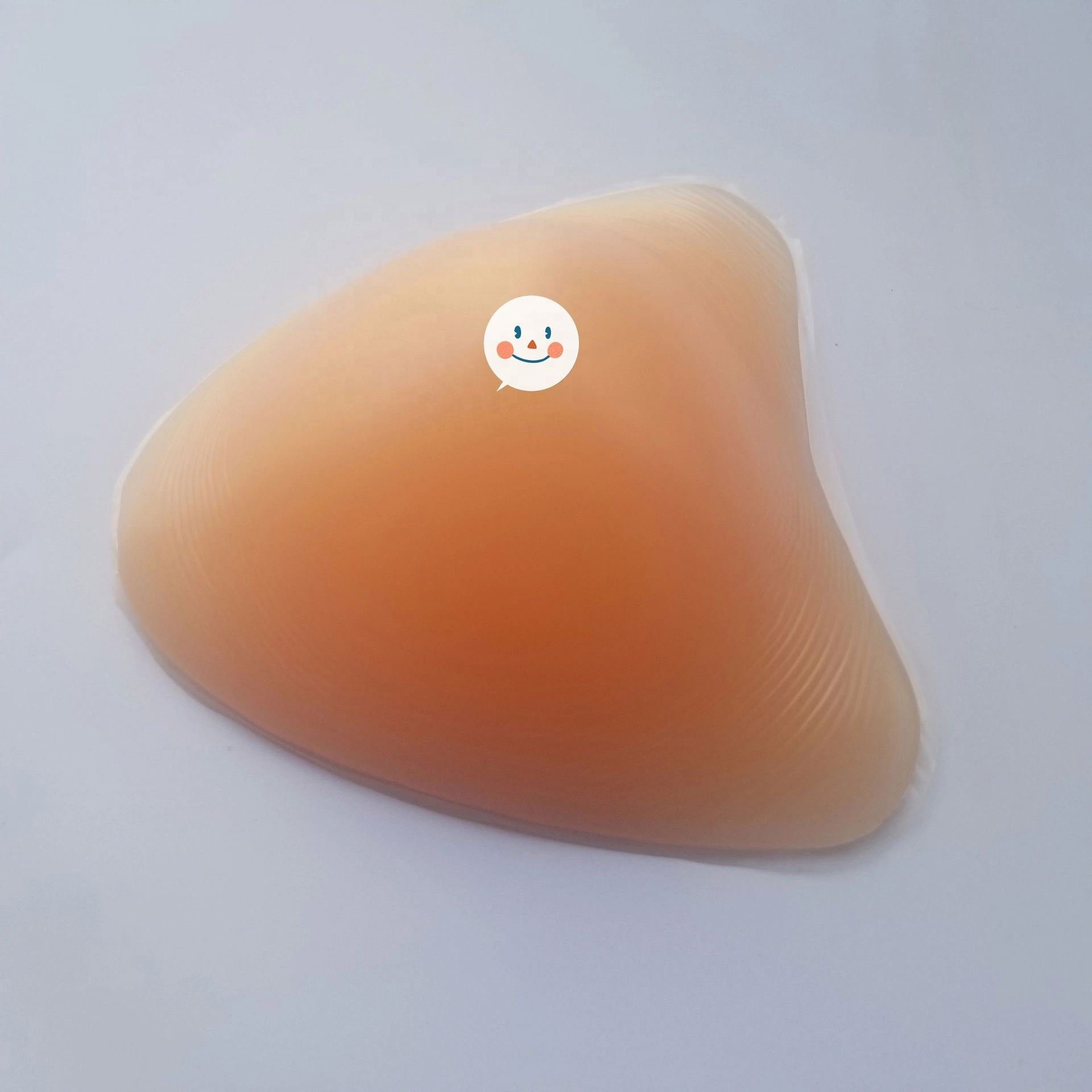 Artificial Mastectomy Breast Form Silicone Prosthesis 100% Silicone Gel 2~5 Years Top Quality Skin,nude Adults