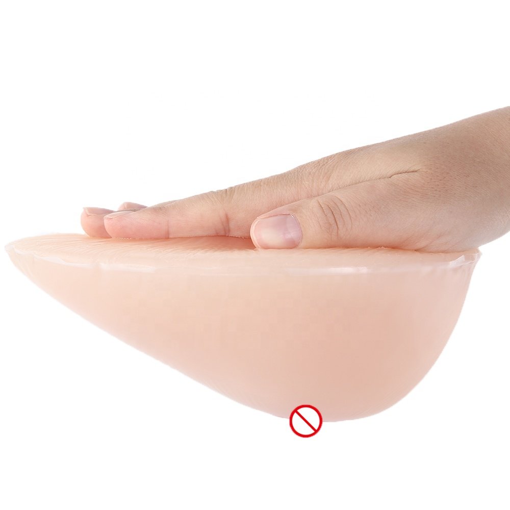 Oem High Quality Realistic Silicon Boobs Breast Prosthesis Self Adhesive Forms Artificial