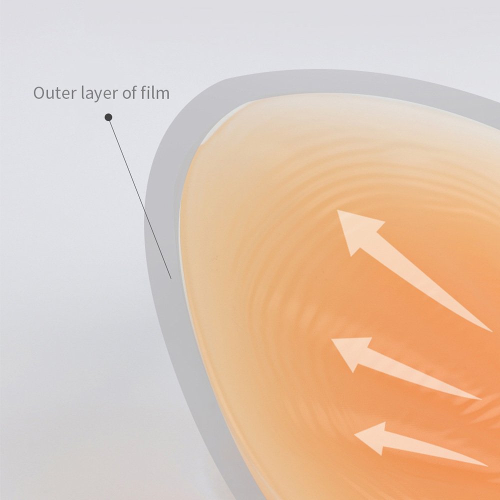 One Piece Triangle Silicone Breast Forms Mastectomy Prosthesis Bra Enhancer Inserts Concave Bra Pads Artificial Breasts