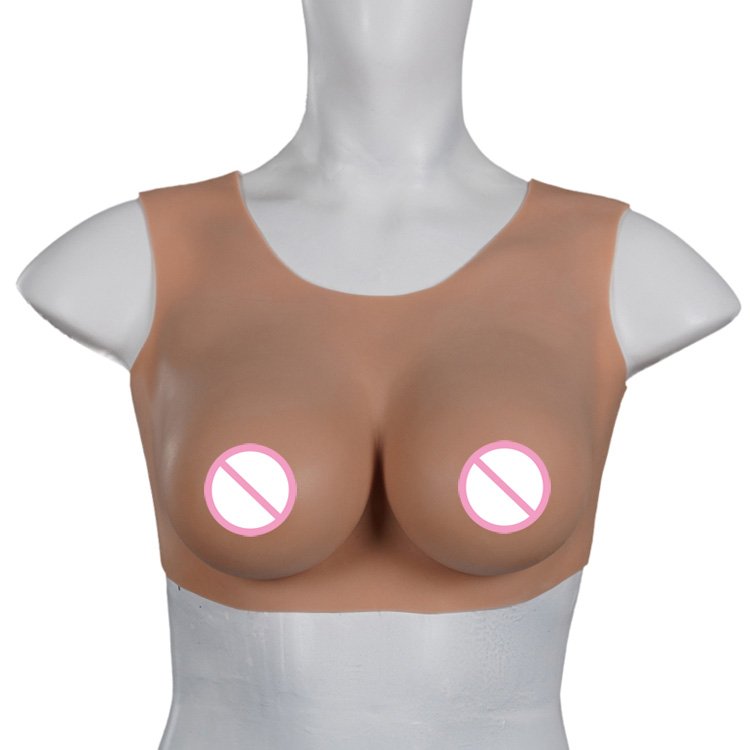 B08 US Warehouse E cup silicone boobs artificial round shape wearing breast silicon bust form for crossdresser