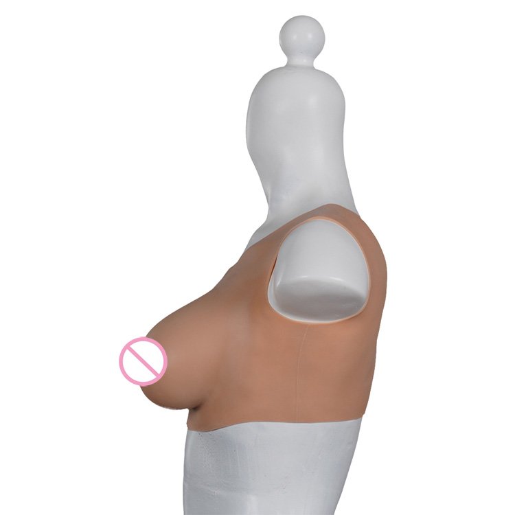 B08 US Warehouse E cup silicone boobs artificial round shape wearing breast silicon bust form for crossdresser