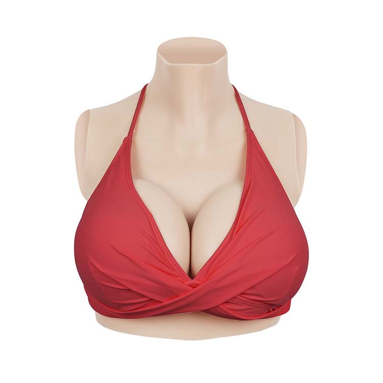 Sixth Wearable Artificial Breast Prosthesis Crossdresser Cosplay Silicone Breast Form Realistic Boob For Sell