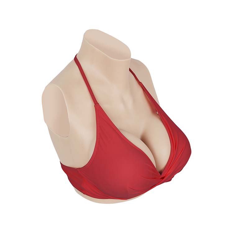 Sixth Wearable Artificial Breast Prosthesis Crossdresser Cosplay Silicone Breast Form Realistic Boob For Sell