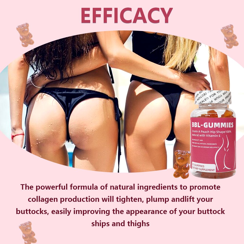 Healthcare Supplements Breast Enlargement Gummies Butt Booster Products Butt Enhancement Gummy
