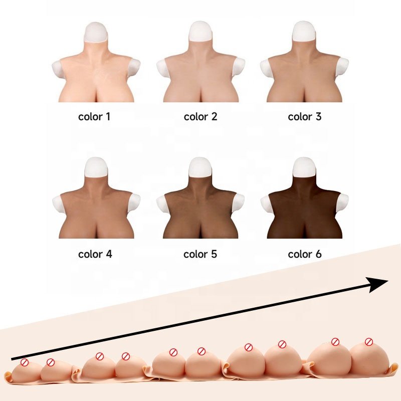 Soft Natural 100% Silicone Boobs False Artificial Breast crossdresser Silicone Breast Forms Underwear Accessories bra for women