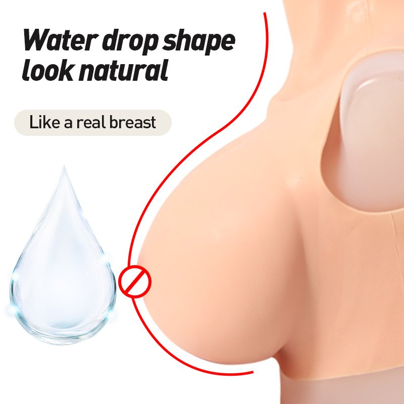Soft Natural 100% Silicone Boobs False Artificial Breast crossdresser Silicone Breast Forms Underwear Accessories bra for women