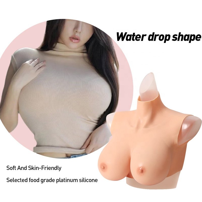 Soft Natural 100% Silicone Boobs False Artificial Breast crossdresser Silicone Breast Forms Underwear Accessories bra for women
