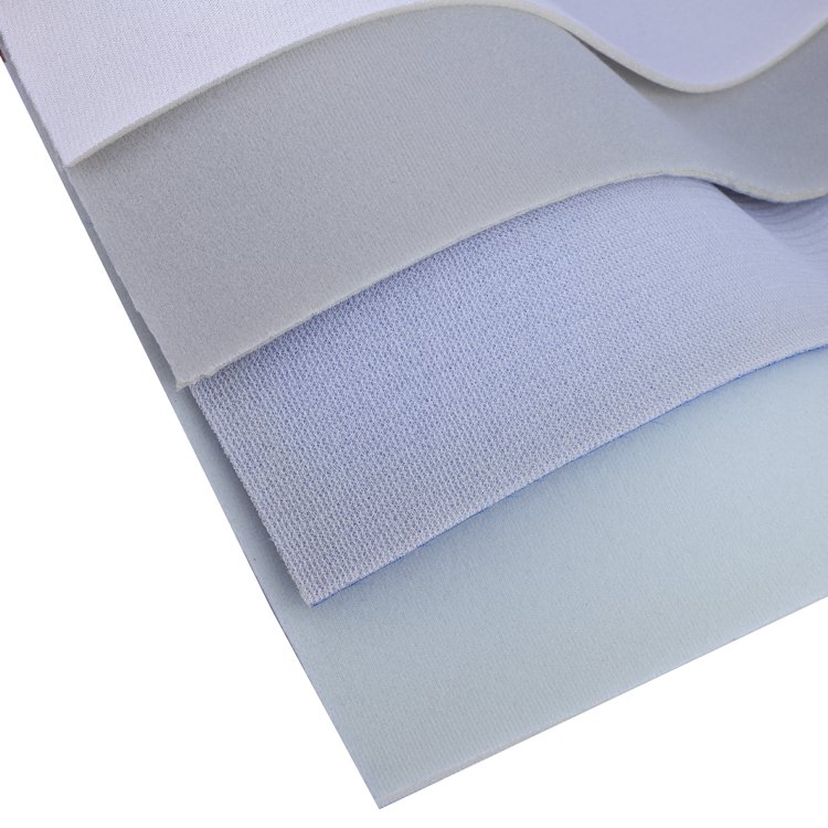 Customization polyester foam laminated sandwich mesh fabric foam bonded fabric
