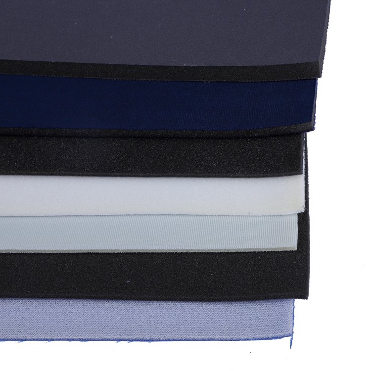 Customization polyester foam laminated sandwich mesh fabric foam bonded fabric