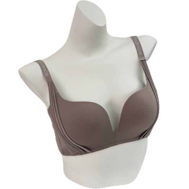 2024 Low Price Ladies Wireless Push Up Bra 70A-B 75A-B 80A-C Wireless Bra Panty Set