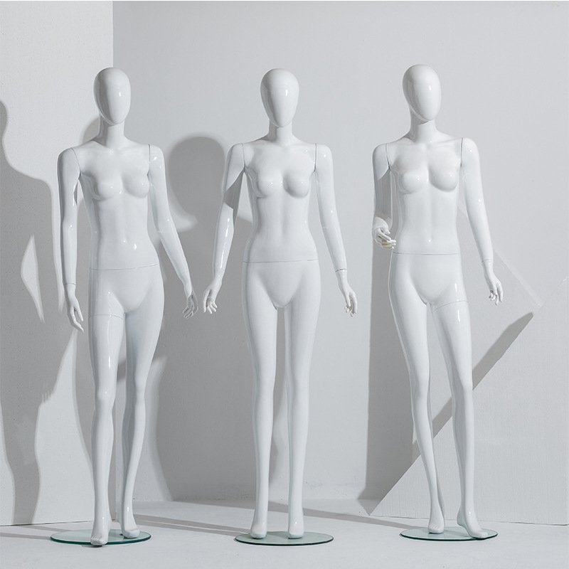Wholesale Window white Female Mannequins Full Body Dress Form Mannequin Women for Clothes Display