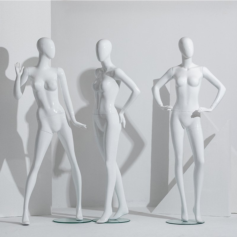 Wholesale Window white Female Mannequins Full Body Dress Form Mannequin Women for Clothes Display