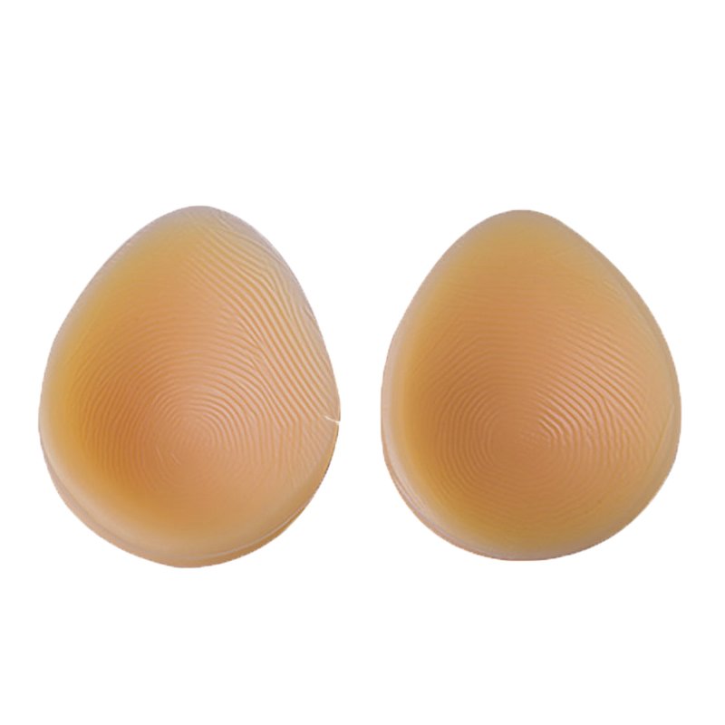 Soft Breast Forms Comfortable Artificial Boobs Silicone 500g/pair 100% Silicone 1 Pair