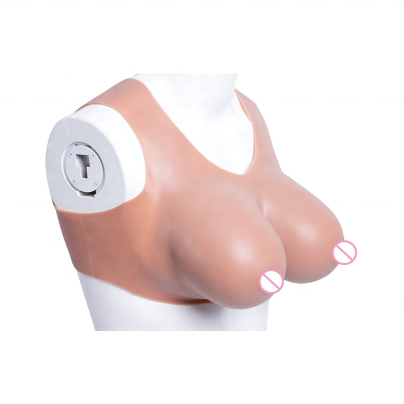 Silicone Breastplate B-F Cup Fake Boobs Breast Forms Realistic Fake Breasts for Crossdresser Transgender Drag Queen