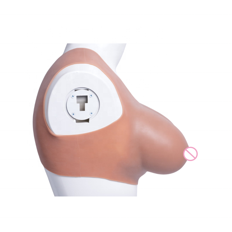 Silicone Breastplate B-F Cup Fake Boobs Breast Forms Realistic Fake Breasts for Crossdresser Transgender Drag Queen