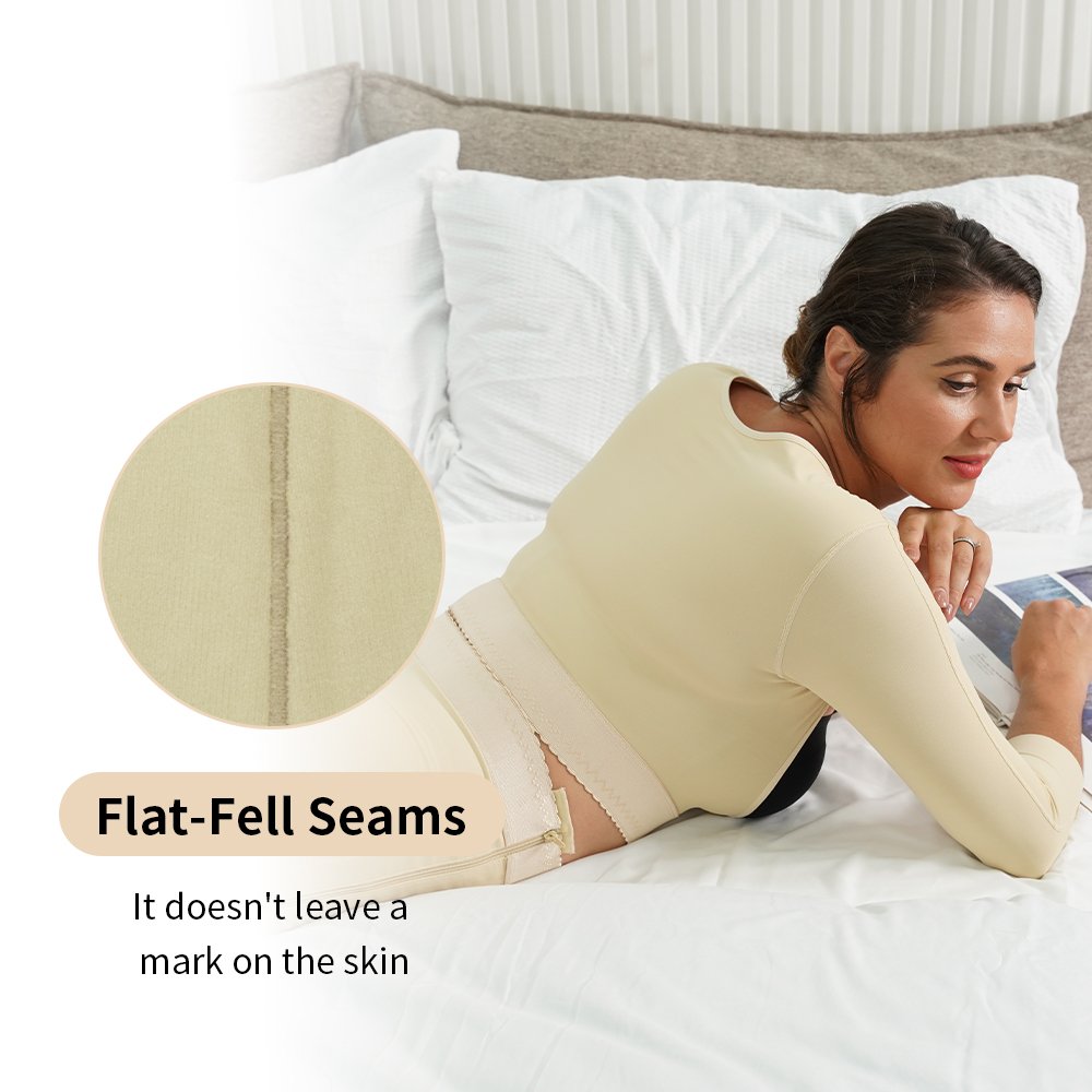 S-SHAPER Front Open Closure Recovery Bras Hook Full Coverage Post Surgery Shapewear Compression Bras After Surgery For Women