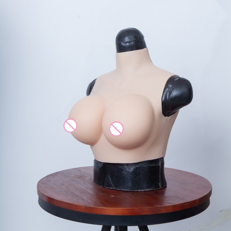 Realistic Silicone B C D E F G H Cup False Boobs Huge Fake Breast Forms Clothes Male To Female Crossdressing Costume