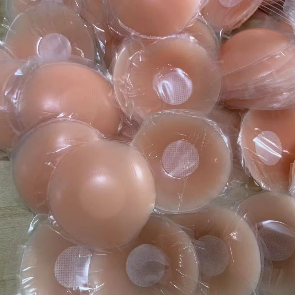 boobs, silicone, breast stickers, waterproof round self adhesive breast lift accessories, heart underwear accessories