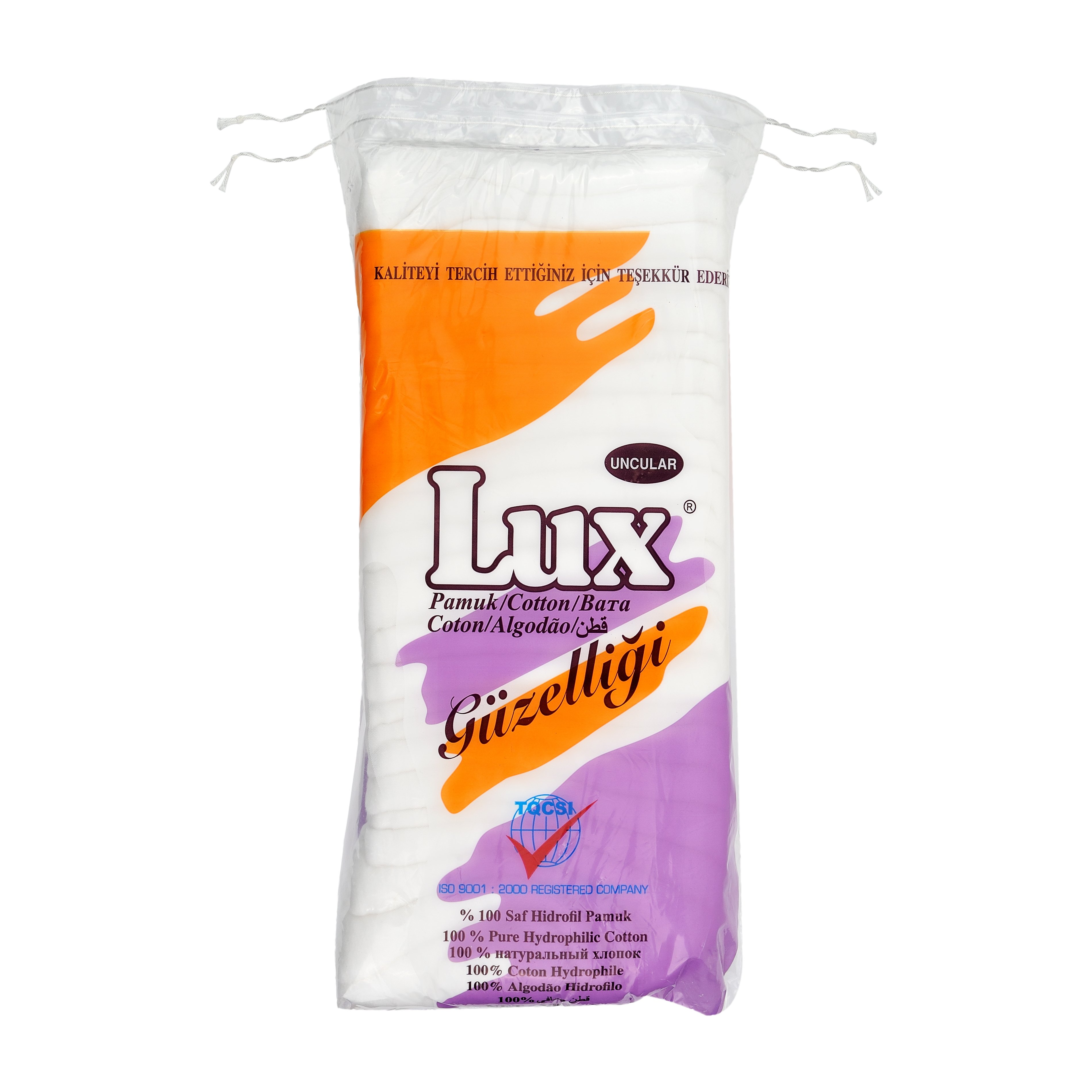 UNCULAR Cotton Wool Zigzag 200 gr First Class Quality Cotton Pads Natural Long Lasting Most Popular
