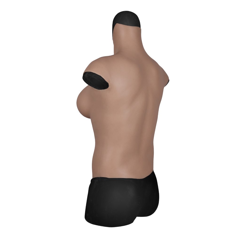 Half Body Silicone Breastplate Fake Boobs C D E Cup Breast Forms For Transvestites Crossdresser Cosplay