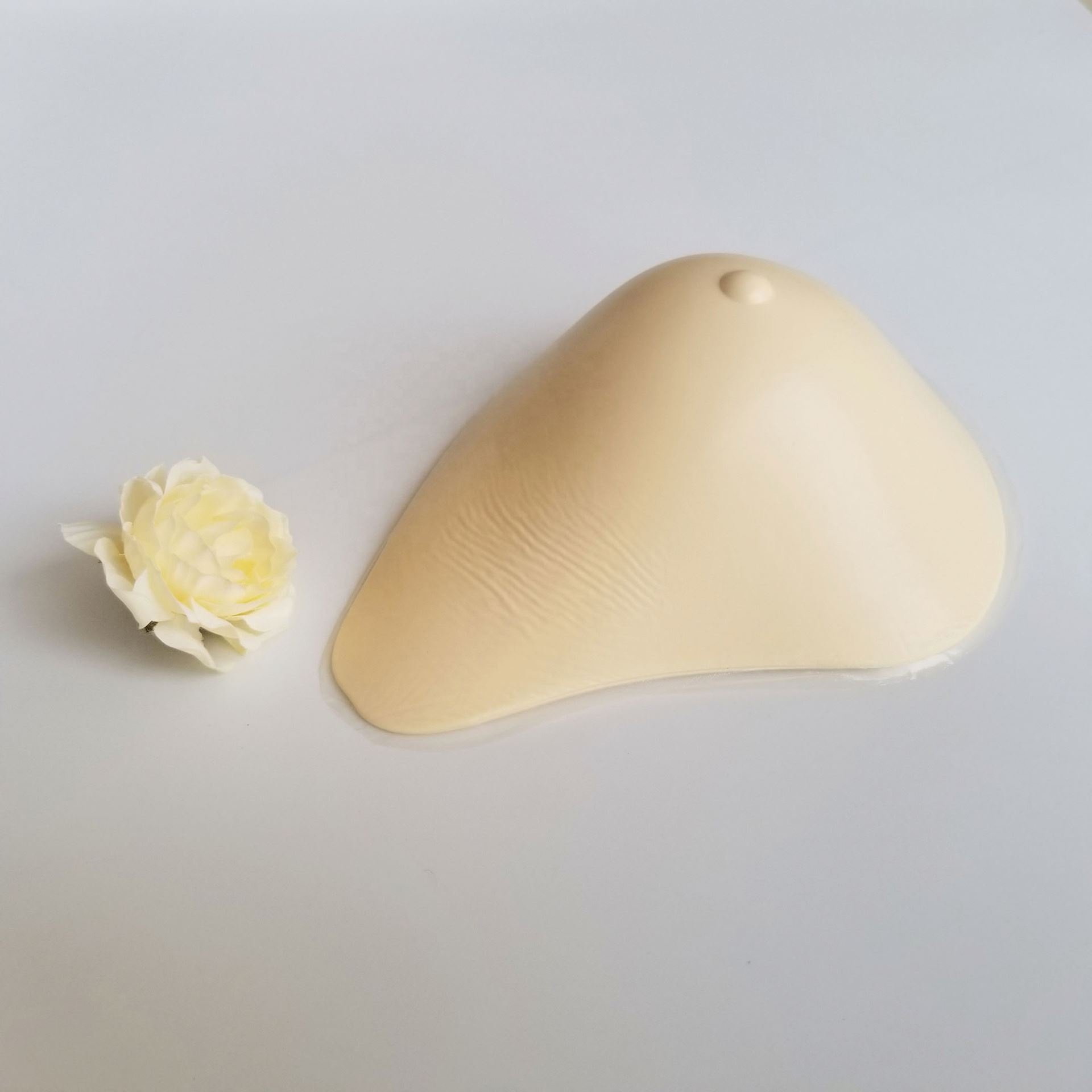 Silicone Breast Forms For Cancer Surgery Mastectomy Light Weight Comfortable Tectemia Spiral Shape False Boobs Right