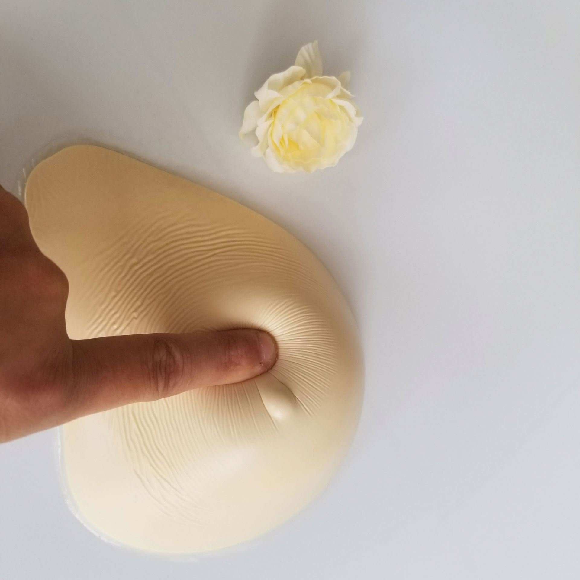 Silicone Breast Forms For Cancer Surgery Mastectomy Light Weight Comfortable Tectemia Spiral Shape False Boobs Right