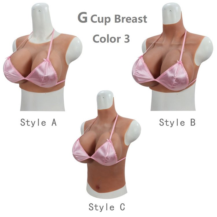 Silicone Breast Artificial Big Boobs G Cup Breast Form for Transgender Shemale Crossdresser Drag Queen