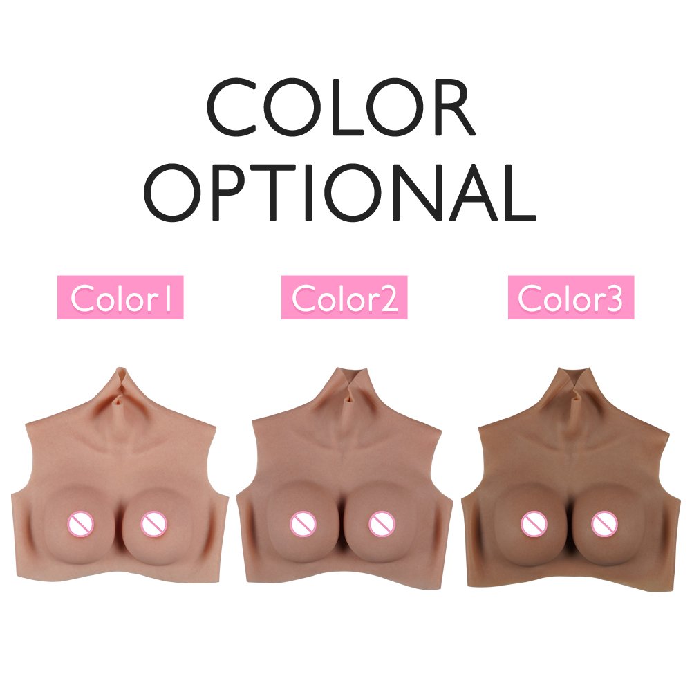 Factory Direct Supply Realistic Boobs Huge TitsTransgender Silicone Breast Plate C-H Cup silicone Breast Forms