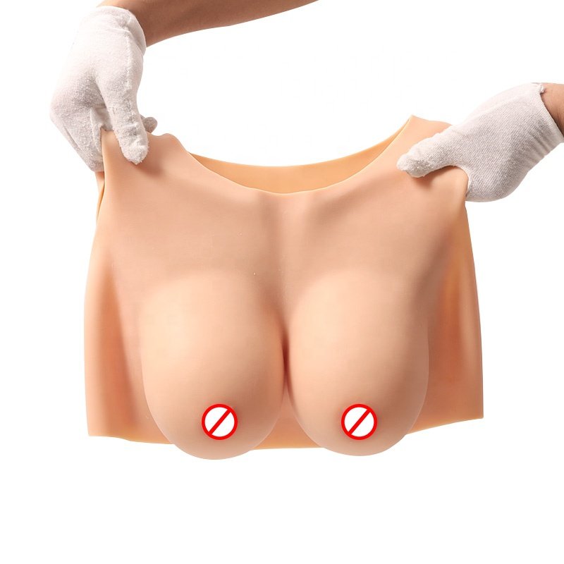 Silicone Breast Form Fake Boobs Sexy Artificial Large Breasts Cup Silicon Chest Fake Huge Drag Queen Big Tits False Breast Form