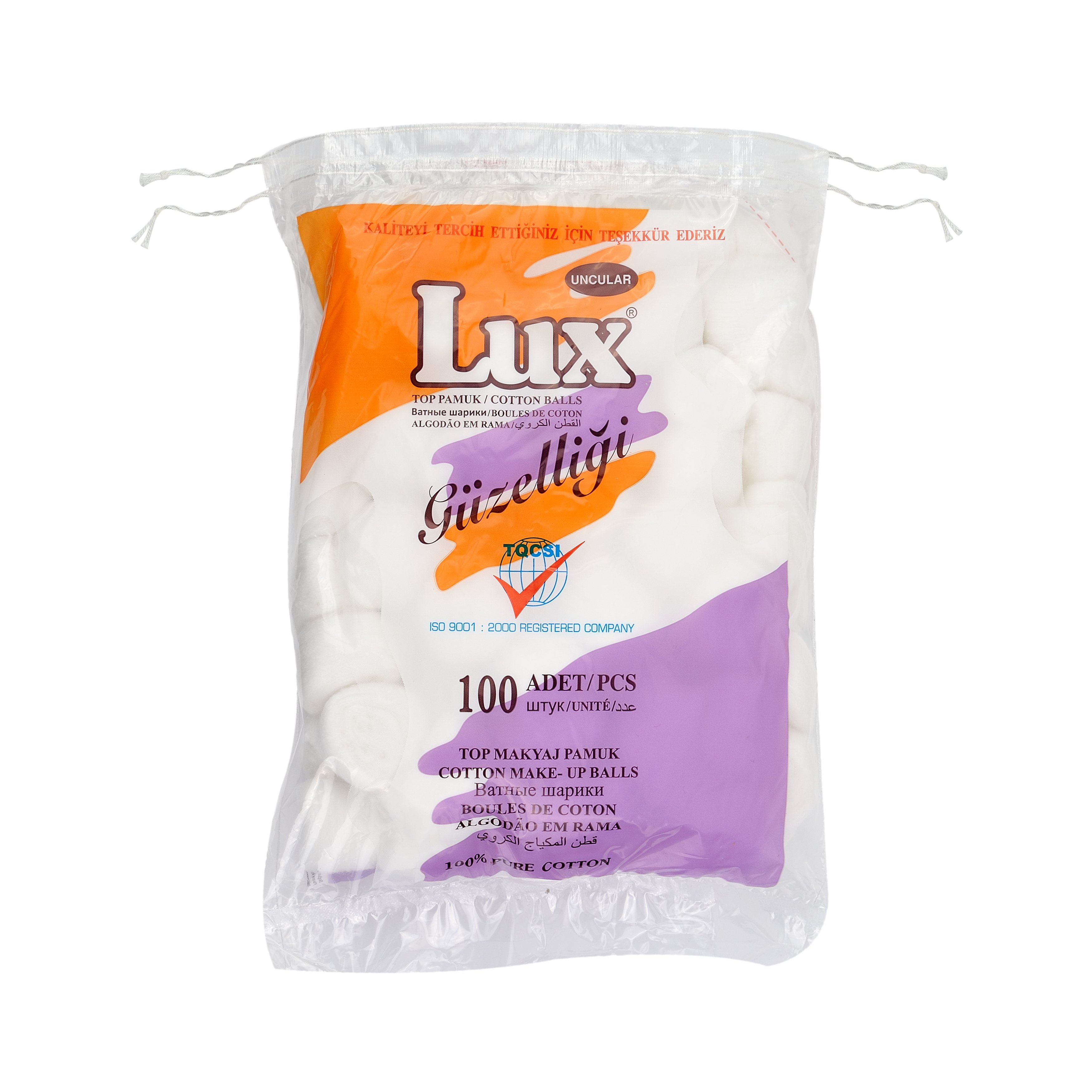 Uncular Cotton Make-Up Balls 100 pcs First Class Quality Best Selling Products Cotton pads