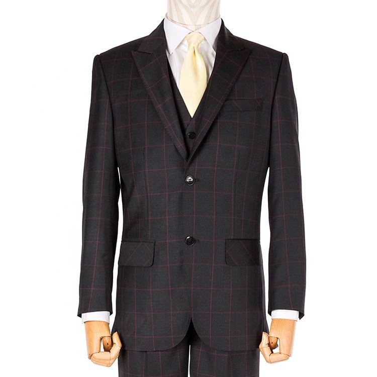 SUFAN chinese classic party men's clothing sets 2024 luxury formal social bottom top suits & type blazerc form china for groom