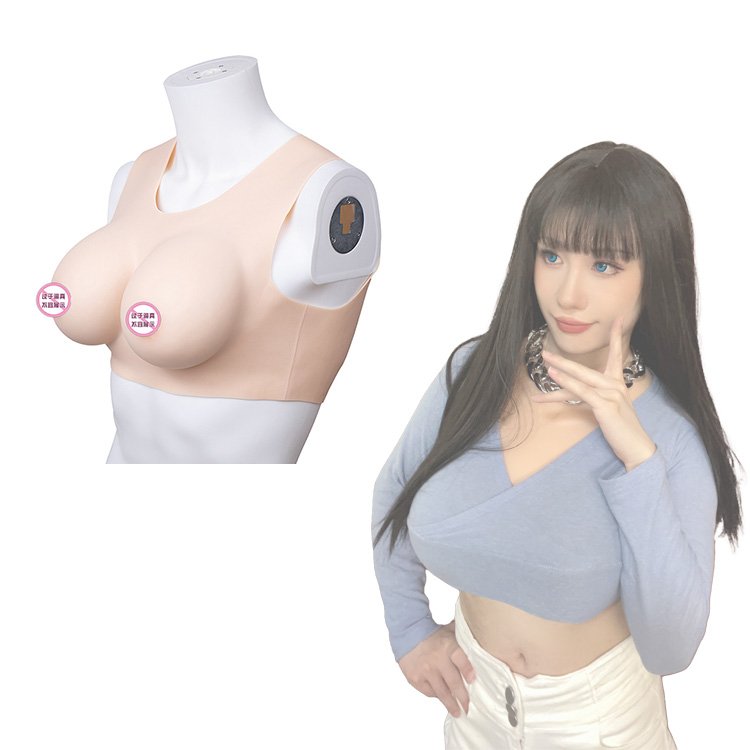 Hollow Lightweight Artificial Breast Boobs Crossdresser Fake Forms Boob Silicone Breast Suitable For Summer