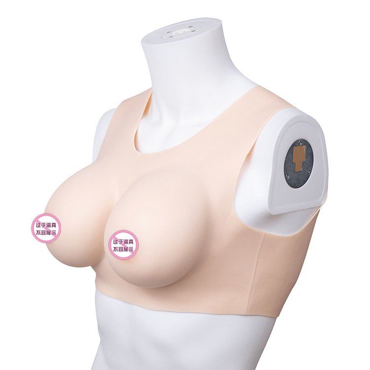 Hollow Lightweight Artificial Breast Boobs Crossdresser Fake Forms Boob Silicone Breast Suitable For Summer