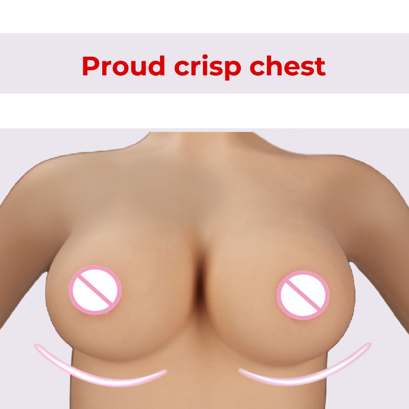 Eta Female Realistic Breast Form Fake Butt Bodysuit Crossdressing Artificial Vagina Costumes Full body Silicone Suit Drag Queen